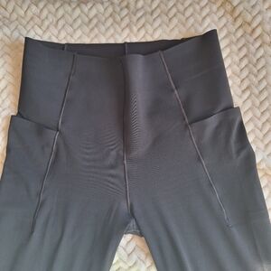 Aerie Real Me Xtra Black High-Rise Leggings Small Long With Pockets